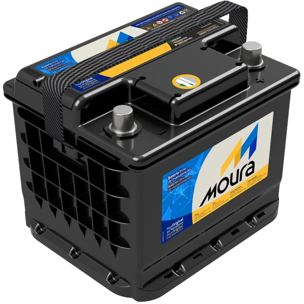 Bateria Moura em foto de produto