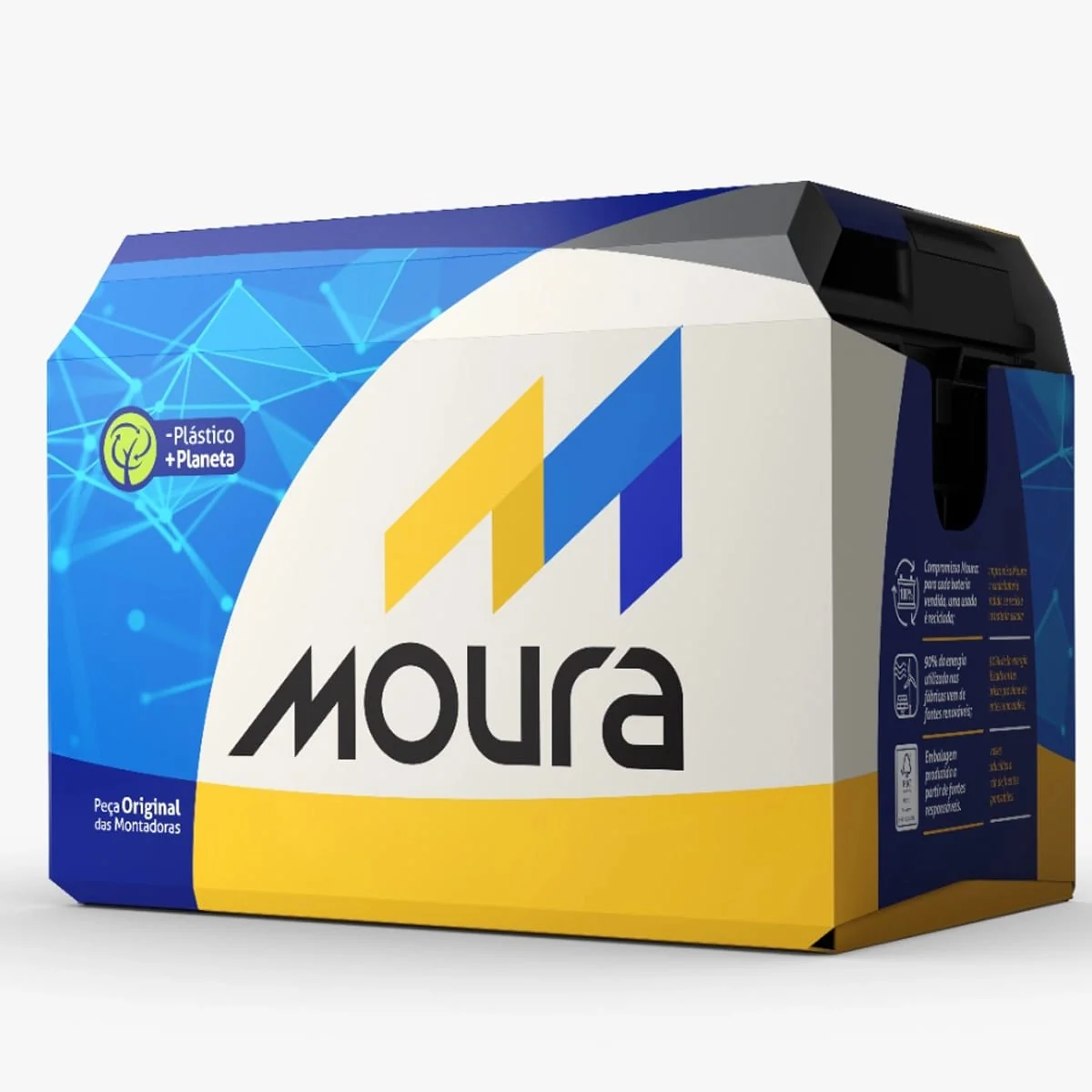 Caixa de bateria Moura
